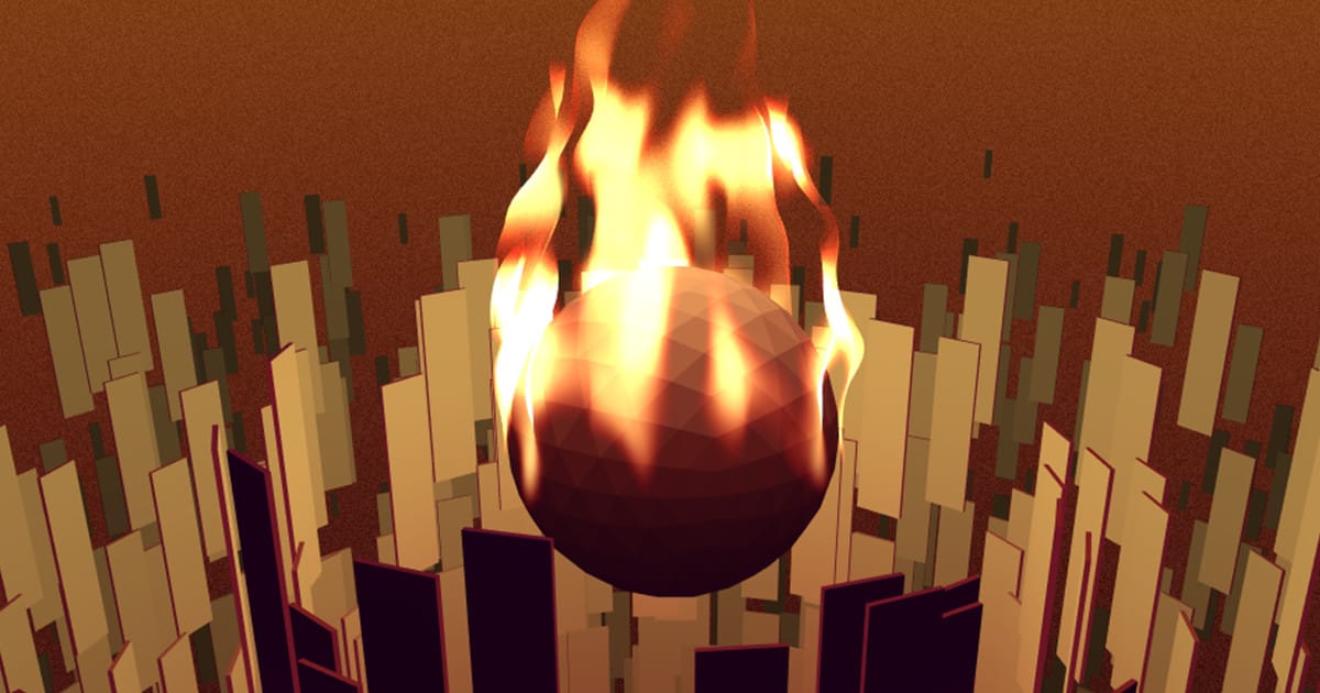 flame │ sketch of three.js